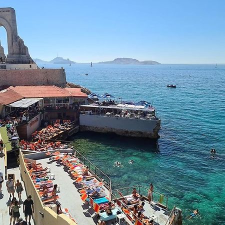 Grand Large Sur La Corniche Marseille Par Conciergerie By Sam Apartment ภายนอก รูปภาพ