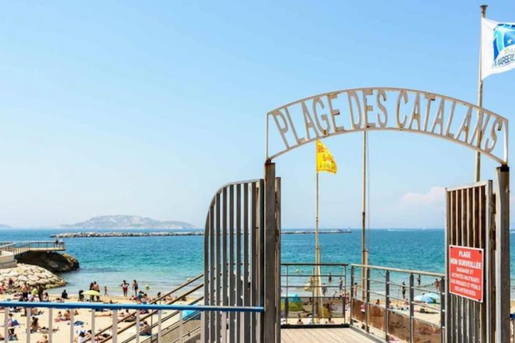 Grand Large Sur La Corniche Marseille Par Conciergerie By Sam Apartment ภายนอก รูปภาพ
