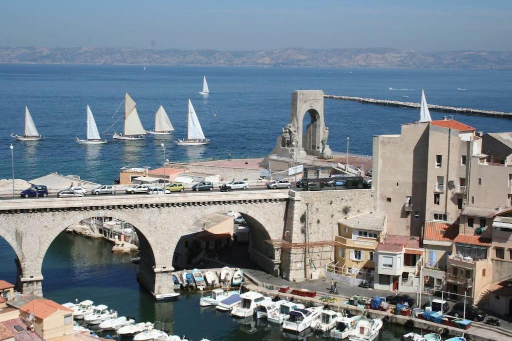 Grand Large Sur La Corniche Marseille Par Conciergerie By Sam Apartment ภายนอก รูปภาพ
