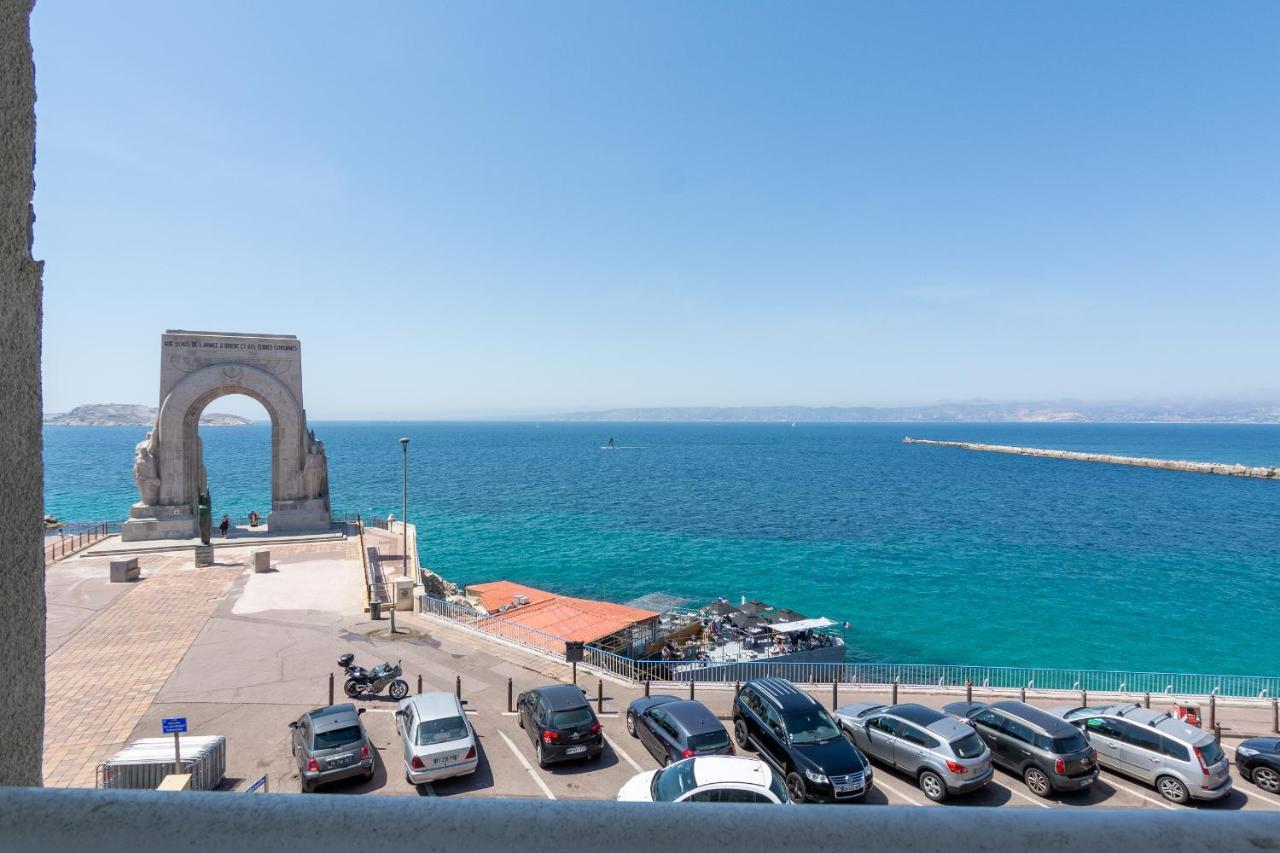 Grand Large Sur La Corniche Marseille Par Conciergerie By Sam Apartment ภายนอก รูปภาพ