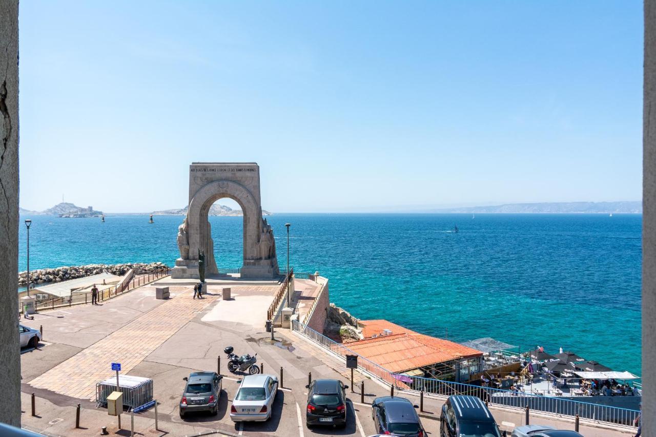Grand Large Sur La Corniche Marseille Par Conciergerie By Sam Apartment ภายนอก รูปภาพ