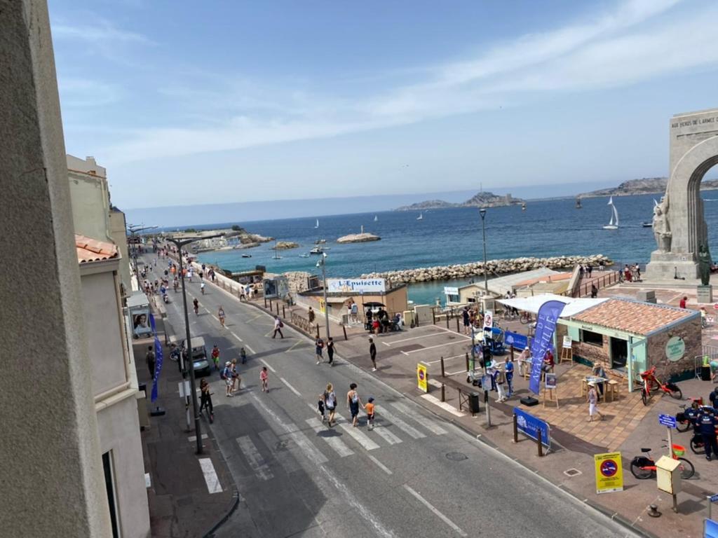 Grand Large Sur La Corniche Marseille Par Conciergerie By Sam Apartment ภายนอก รูปภาพ